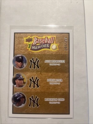 Upper Deck Heroes 2008 beige #188 Derek Jeter/299 Foto 1 de 3