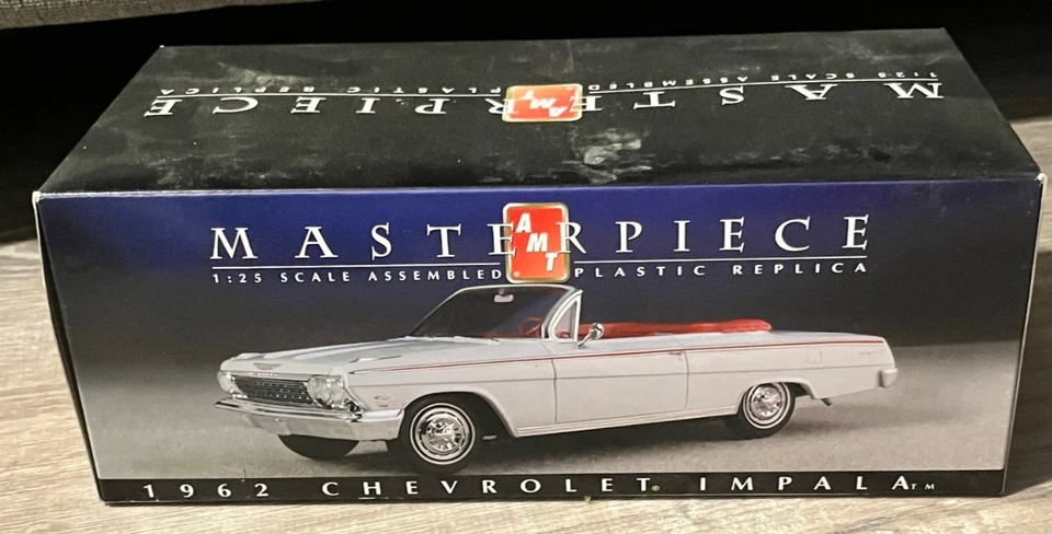 1962 Chevrolet Impala Master Piece масштаб 1:25 пластиковая копия - Изображение 1 из 1