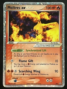Pokemon Moltres ex Promo 031 LP - Picture 1 of 2