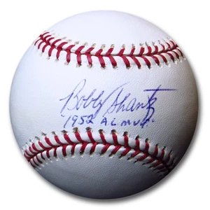 Bobby Shantz Signed Autographed MLB Baseball "1952 Al MVP" Athletics JSA Q38118 - Picture 1 of 3