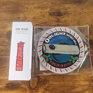 New in Package! Olight Christmas 2024 Arkfeld Ultra Coaster Swag I3E EOS Red - Picture 1 of 4