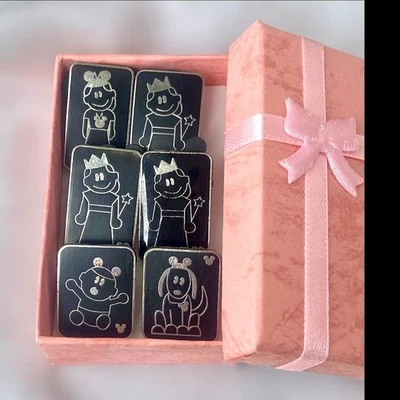 Disney Hidden Mickey Mouse Ears Pin Set - 6 Exclusive Pins - Image 1 of 4