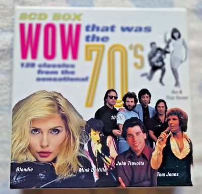 Wow! That Was the 70'S (BOX-SET 8 CDs) (Blondie, Mink De Ville, The Hollies..... - Bild 1 von 3