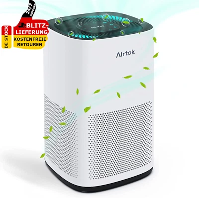 AIRTOK Luftreiniger Raucherzimmer Mit H13 HEPA Filter 793 Ft2 (75㎡) Für 99.97% Rauch