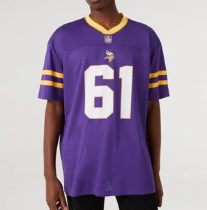 Nueva Era Gorra Para Hombre NFL Minnesota Vikings Gran Tamaño Camiseta Púrpura de Polimesh - Imagen 1 de 4