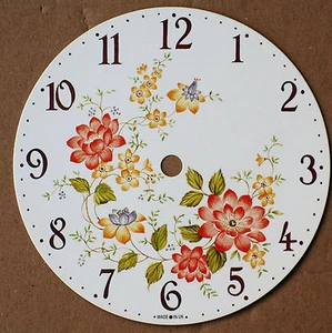 QUADRANTE OROLOGIO FLOREALE 5,1/2 pollici 140 mm - Foto 1 di 1