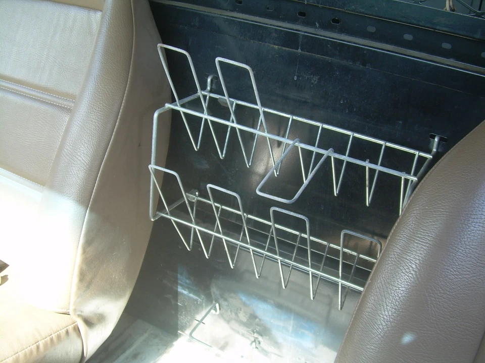 Van Door Partition Wire Steel Paper Holder Wall Mount - Image 1 of 2