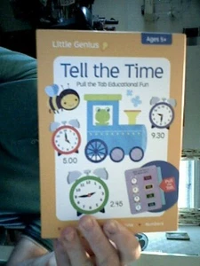 LITTLE GENIUS TELL THE TIME FLASHCARDS BIRTHDAY CHRISTMAS KIDS LEARNING - Picture 1 of 1