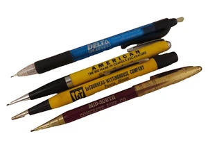 4 Vintage Druckbleistifte Topnotcher Autopoint Choctaw Werbung Lot A - Bild 1 von 7