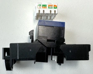 10x RJ45 Stecker werkzeuglos CAT6A LAN Netzwerkstecker werkzeuglose Montage - Picture 1 of 11