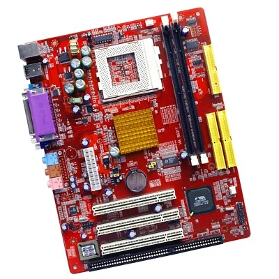 V8601T ISA Mainboard,PCI Motherboard,VIA 8601 8601T,ISA Slot Industrial Computer - Image 1 of 4