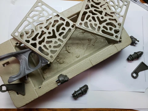 Jabba the Hutt Vintage Playset Choose Parts Star Wars Arm Rest Gargoyle Door Cover