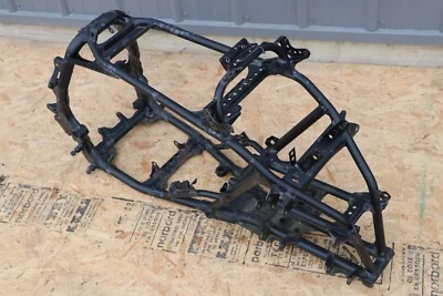 2005 Yamaha YFZ450 ATV Frame clean straight carb  black  #0316 - Image 1 of 4