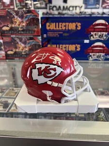 Travis Kelce Autographed Signed Kansas City Chiefs Mini Helmet Beckett - Picture 1 of 3