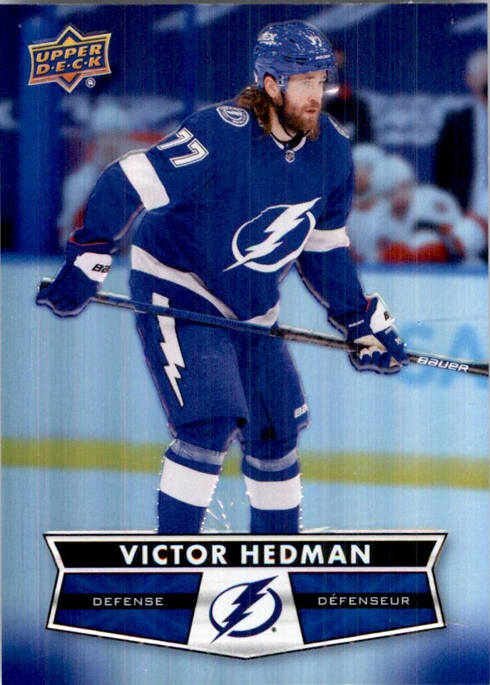 2021-22 Upper Deck Tim Hortons Victor Hedman #77 - Image 1 of 2