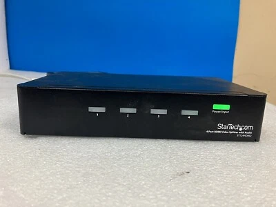 ~ StarTech 4 Port High Speed HDMI Video Splitter With Audio ST124HDMI2 1080P - Image 1 of 4