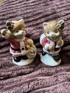 VTG Otagiri Cat salt and pepper shakers Hand painted. JAPAN - Picture 1 of 2