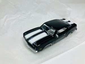 NU-RORA~ " CAMARO Z-28 " BODY in BLACK/WHITE ~ NEW ~ use on Aurora, AFX T-JET - Picture 1 of 9