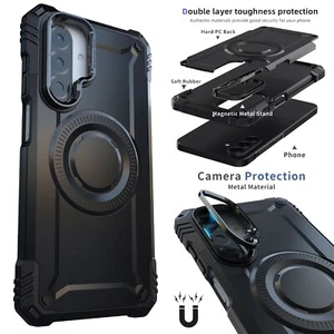 Für Samsung Galaxy A26 5G robuste magnetische stoßfeste Kamera Ständer Hülle Cover - Bild 1 von 25