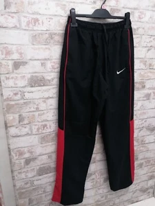 Nike Vintage Sportswear - Black & Red Tracksuit Bottom Mens size Medium . - Picture 1 of 17