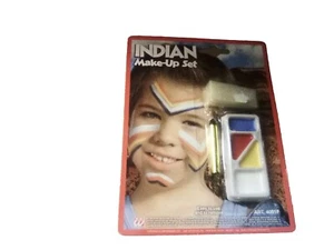 Schmink-Set "Indianer" Fasching Schminke Karneval Make Up - Picture 1 of 1