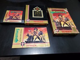 Gauntlet (Nintendo NES, 1985) TENGEN! COMPLETE! TESTED! NO POSTER! FREE SHIPPING