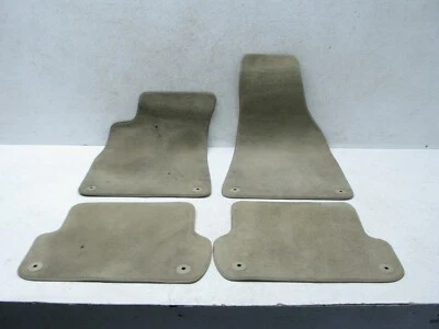 02-08 AUDI B7 A4 SEDÁN ALFOMBRILLA ALFOMBRILLA DELANTERA TRASERA IZQUIERDA DERECHA OEM SET 112822B Foto 1 de 4