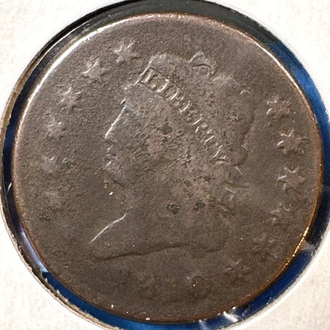 1810 1C Classic Head Cent (74556) Cover