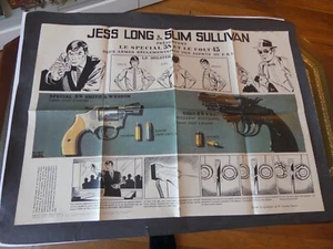 SUPPLEMENT DU JOURNAL SPIROU N°1892 POSTER JESS LONG ET SULLIVAN (VTO) 1974 - Picture 1 of 1