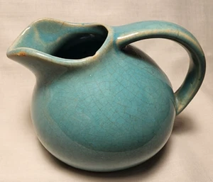 McCoy Vintage Small Blue Ball Jug Creamer USA - Picture 1 of 5