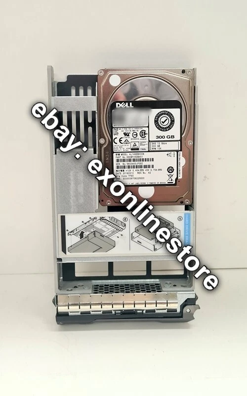 3NKW7 - 300GB 10KRPM 12Gbps SAS HDD (2.5" drive in 3.5" Tray) - Image 1 of 1