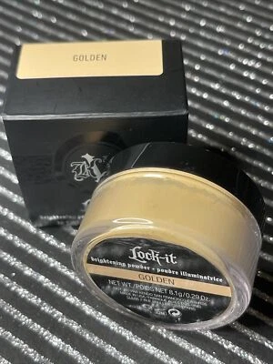 KAT VON D Lock-it Brightening Powder GOLDEN New FULL SIZE 0.29 OZ - Image 1 of 4