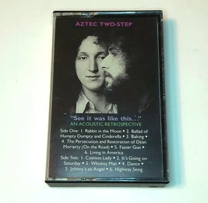 AZTEC TWO STEP Cassette Tape See It Was Like This Retrospective Dean Moriarty - Picture 1 of 9