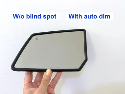 2007 - 2011 GMC Acadia Driver Side Left Mirror Glass Auto Dimming Heated OEM Foto 1 de 4