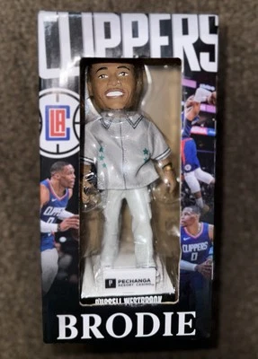 Russell Westbrook Los Angeles Clippers Bobblehead Nuevo En Caja Brodie LAC Foto 1 de 4