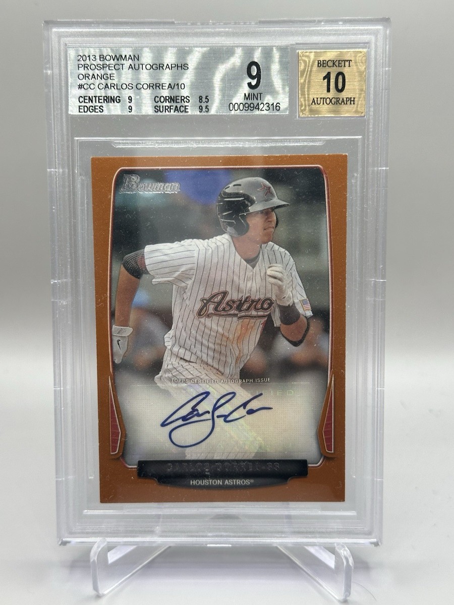 その他 CARLOS CORREA bowman refractor auto CARLOS CORREA bowman refractor auto
