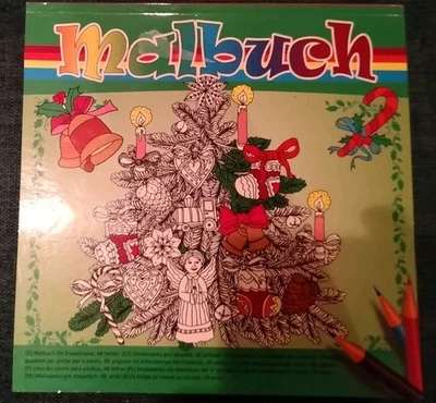 Malbuch für Erwachsene Weihnachten 24 Motive - Bild 1 von 4