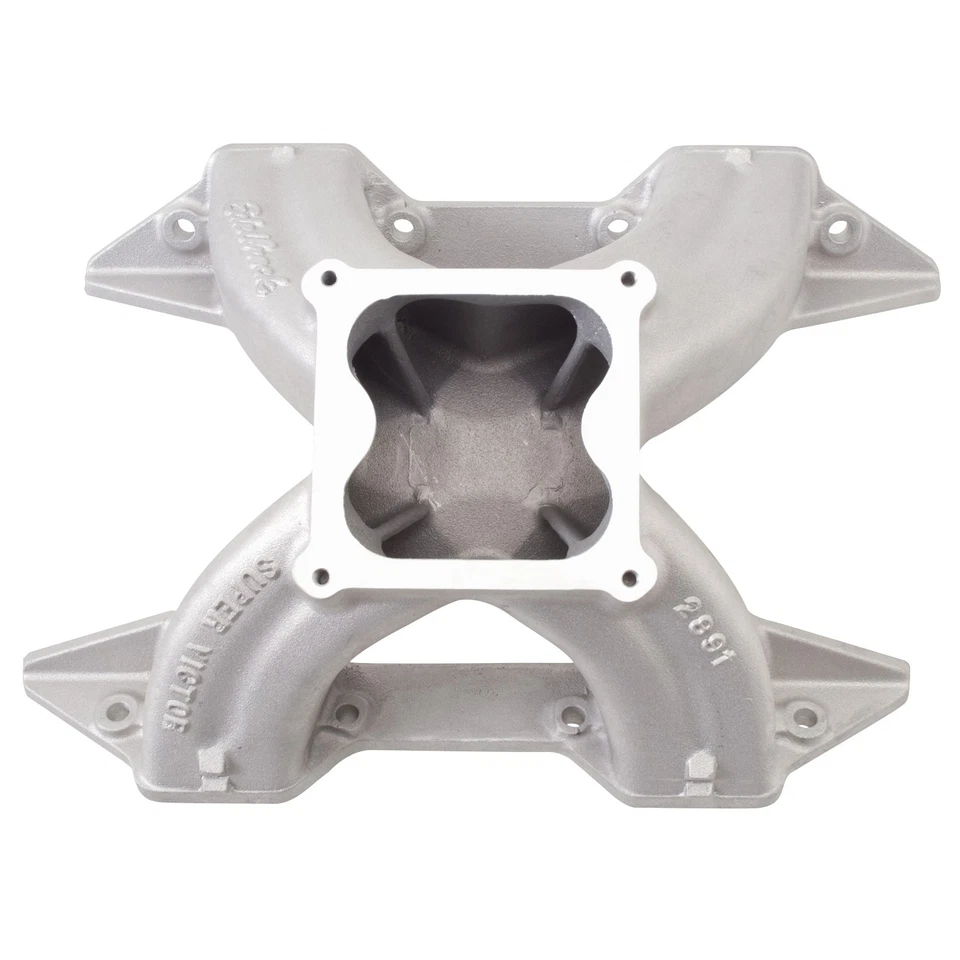 Edelbrock 2893 Super Victor Intake Manifold for Chrysler 440 Max Wedge 4500 Carb - Image 1 of 1