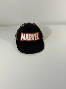 Marvel Avengers Heroes - Black Baseball Cap Hat SnapBack OSFM - Picture 1 of 5