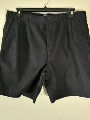 Bermudas para hombre John Blair negras nuevas sin etiquetas talla 40 cintura elástica grunge atemporal  Foto 1 de 4