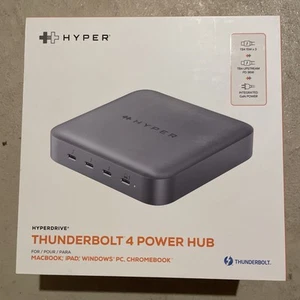 Hyper Thunderbolt 4 Power Hub Dock HyperDrive Brand New Unused OPEN BOX - Picture 1 of 6