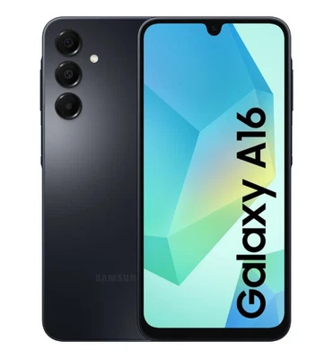 SMARTPHONE SAMSUNG GALAXY A16 SM A165F DUAL SIM 128 GB 4G 6.7" 50MP BLACK / NERO - Immagine 1 di 4