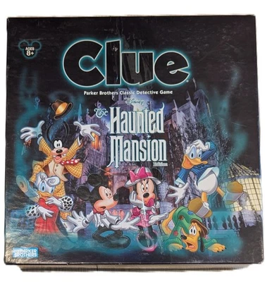 Juego de mesa Disney CLUE Haunted Mansion 2004 Parker Bros. Completo excelente estado Foto 1 de 4