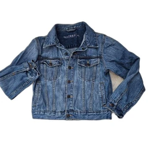 Gap Kids GapKids 1969 Denim Jean Jacket Snap to Close 100% Cotton sz XL - Picture 1 of 8
