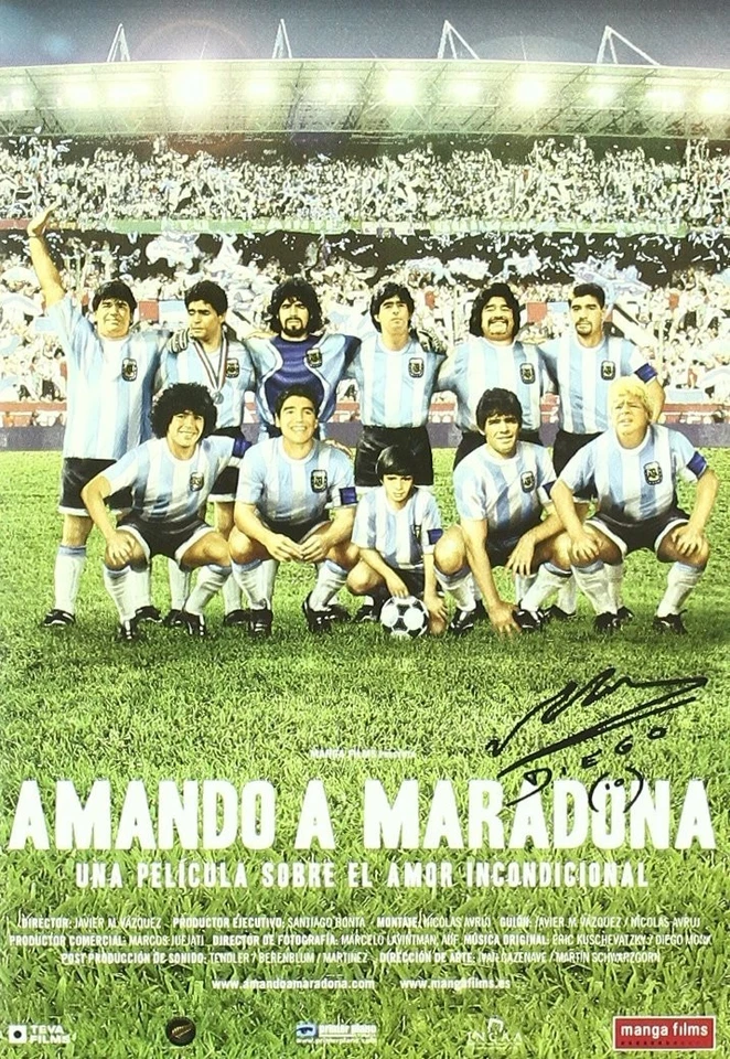 Amando a Maradona DVD - Imagen 1 de 1
