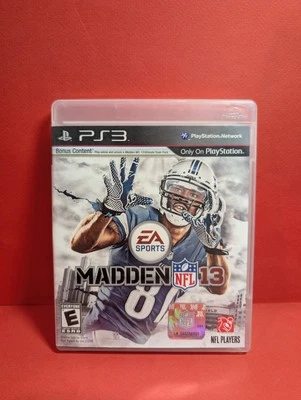 CIB (Tested) Madden NFL 13 - PS3 Sony PlayStation 3 Complete Tested - Image 1 of 3