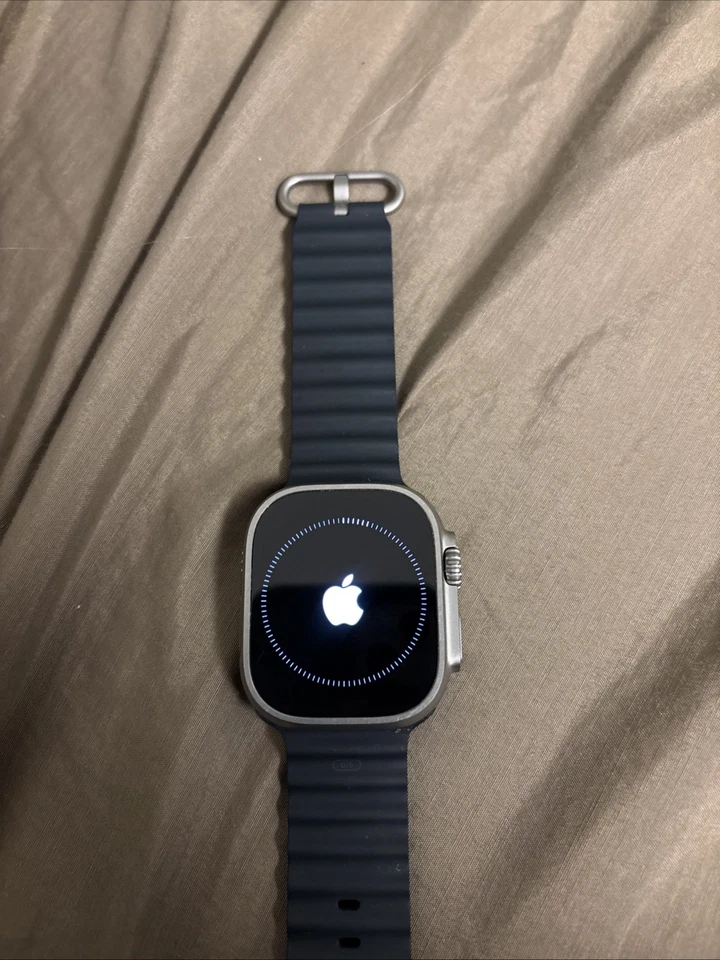 Apple Watch Ultra 49mm Titanium Case with Black/Gray Trail Loop Band (GPS + Cell - Image 1 of 4