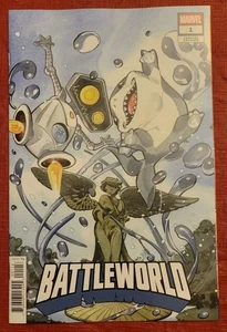 Battleworld 1 Jeff the Landshark NYCC 2025 Peach Momoko Variant - Picture 1 of 3