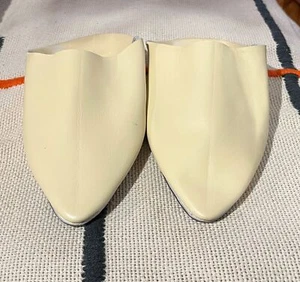 Moroccan men babouche, Light yellow babouche for men,  men babouche light yellow - Bild 1 von 4