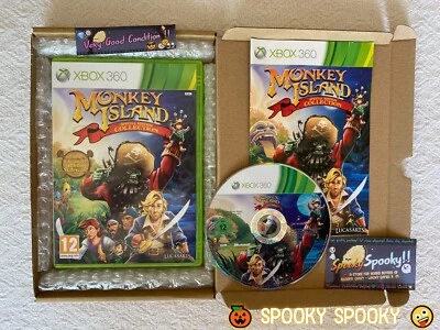 Monkey Island Special Edition XBOX 360 - UK PAL VGC CIB - High Quality Packing - Image 1 of 4